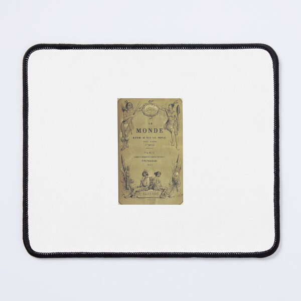 Item preview, Victorian Le Monde, histoire Book Cover Binding Plate III designed and sold by Antique Science Press.