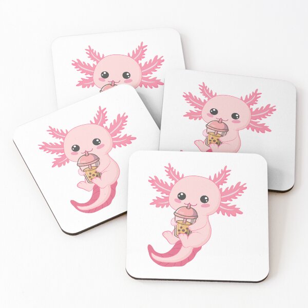 Item preview, Kawaii Axolotl Boba Tea Animal Lover Pet Owner designed and sold by HumansStuck12.