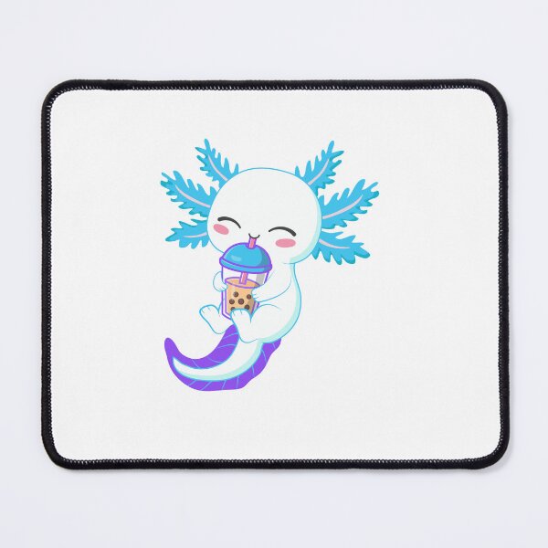 Item preview, Cute Axolotl Bubble Tea Boba Amphibian Lover designed and sold by SkeletonsDanger.