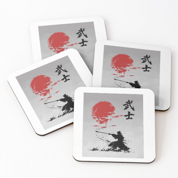 Item preview, Samurai Silhouette – Japanese Warrior | Traditional Japan Art designed and sold by Neo Japonism Art.