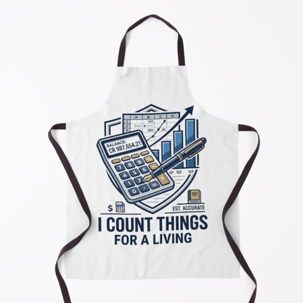 Item preview, Number Cruncher – I Count Things for a Living designed and sold by PixelStyle Studio.