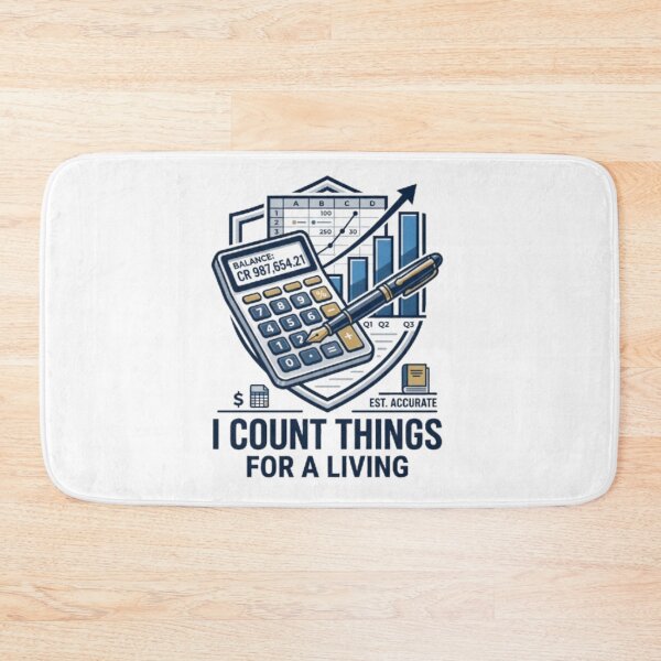 Item preview, Number Cruncher – I Count Things for a Living designed and sold by PixelStyle Studio.