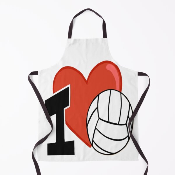 Item preview, I Love Volleyball – Red Heart and Black Volleyball Graphic designed and sold by 4U---Store.