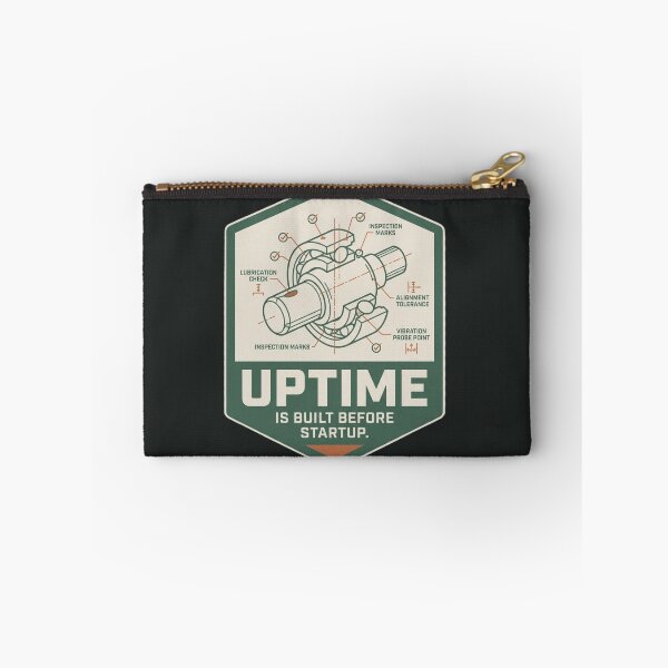Item preview, Uptime Is Built Before Startup Reliability Engineering Design designed and sold by Amr Darwish Graphic designer.