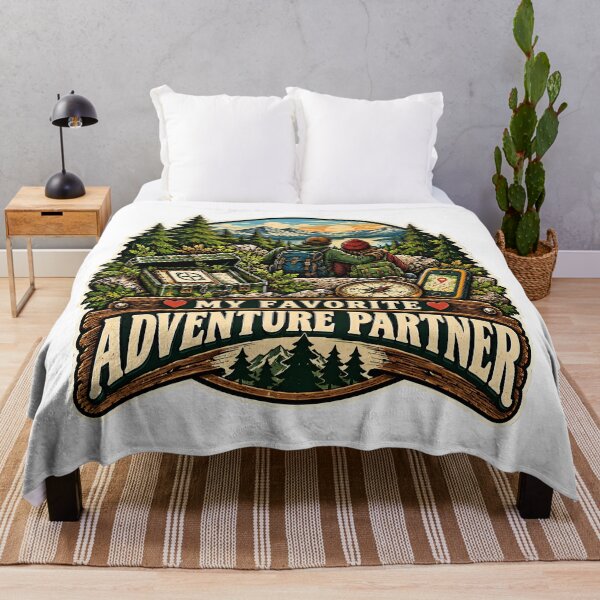 Item preview, My Favorite Adventure Partner Geocaching designed and sold by MysticCanvasAi.