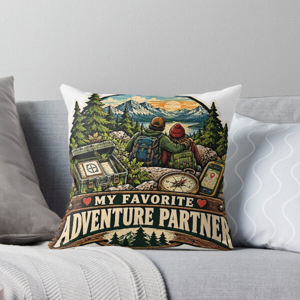 Item preview, My Favorite Adventure Partner Geocaching designed and sold by MysticCanvasAi.