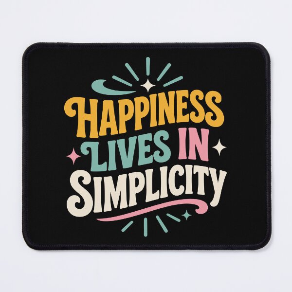 Item preview, Happiness Lives In Simplicity designed and sold by rejowan-arts.