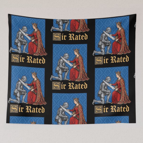 Item preview, Sir Rated Knight Medieval Chivalry Royal Couple designed and sold by RDGNR.