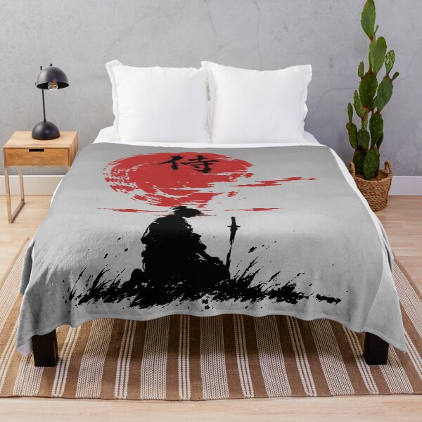 Item preview, Samurai Silhouette – Japanese Warrior | Traditional Japan Art designed and sold by Neo Japonism Art.