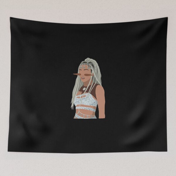 Item preview, FKA twigs Lineless Illustration designed and sold by dsxclothing.