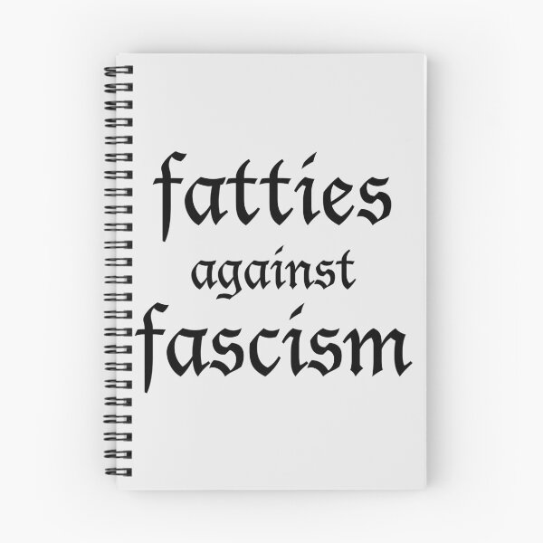 Item preview, fatties against fascism designed and sold by FreakShop-GB.