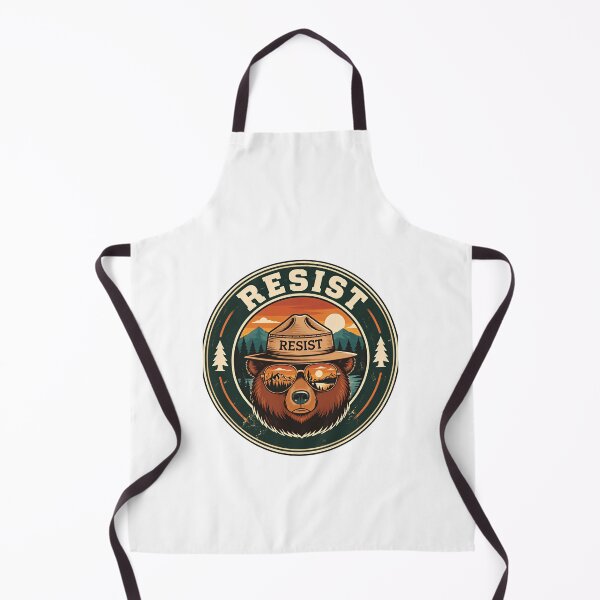 Item preview, Resist Environmental Activist Bear Ranger Outdoors designed and sold by HumansStuck12.