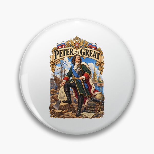Item preview, Peter the Great – Tsar of Russia, Naval Reformer and Reluctant Barber designed and sold by ChickenFund.