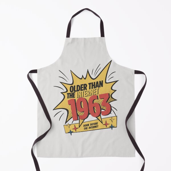 Item preview, Older Than the Internet Funny Born in 1963 Birthday Retro Comic Style designed and sold by HYPNK.