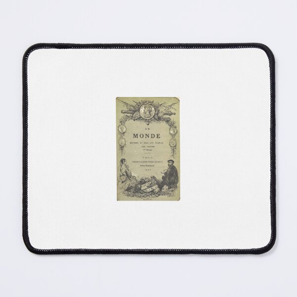 Item preview, Victorian Le Monde, histoire Book Cover Binding Plate V designed and sold by Antique Science Press.