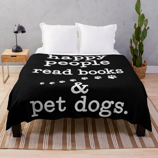 Item preview, Happy People Read Books and Pet Dogs designed and sold by will freed18.