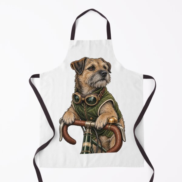 Item preview, Border Terrier Urban Cycling Club designed and sold by PlanetPiperArt.
