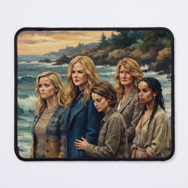 Item preview, Big Little Lies Coastal Drama Fine Art Tribute designed and sold by Art's Diner.