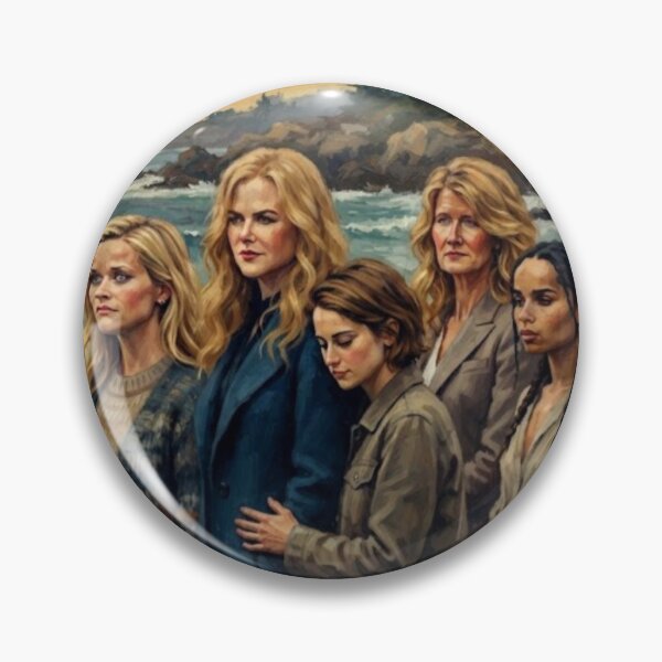 Item preview, Big Little Lies Coastal Drama Fine Art Tribute designed and sold by Art's Diner.