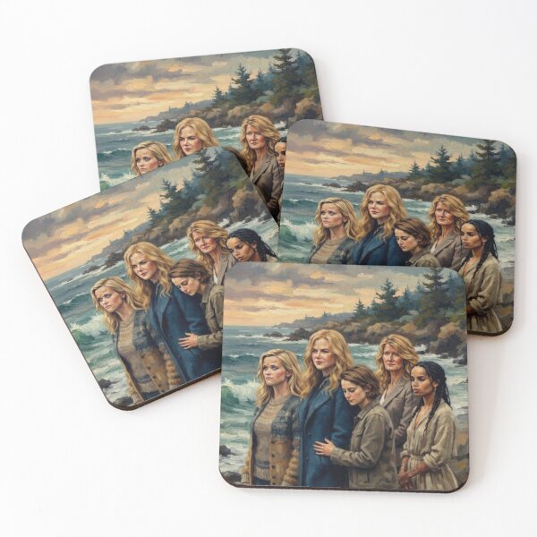 Item preview, Big Little Lies Coastal Drama Fine Art Tribute designed and sold by Art's Diner.