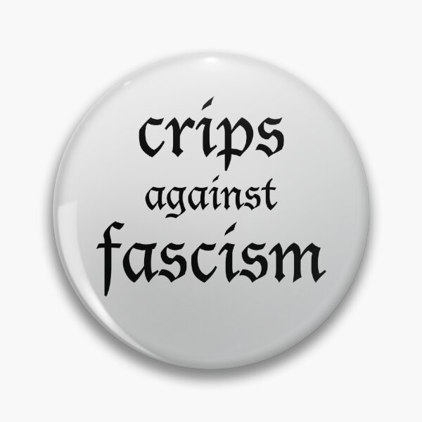 Item preview, crips against fascism designed and sold by FreakShop-GB.