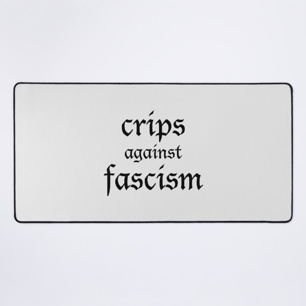 Item preview, crips against fascism designed and sold by FreakShop-GB.