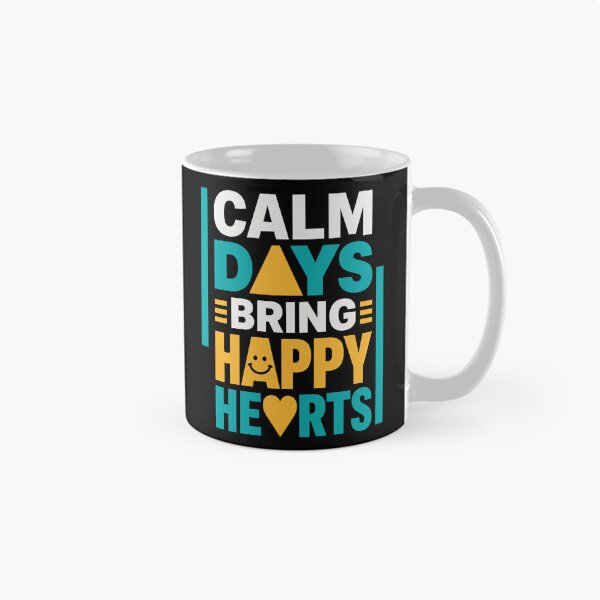 Item preview, Calm Days Bring Happy Hearts designed and sold by rejowan-arts.