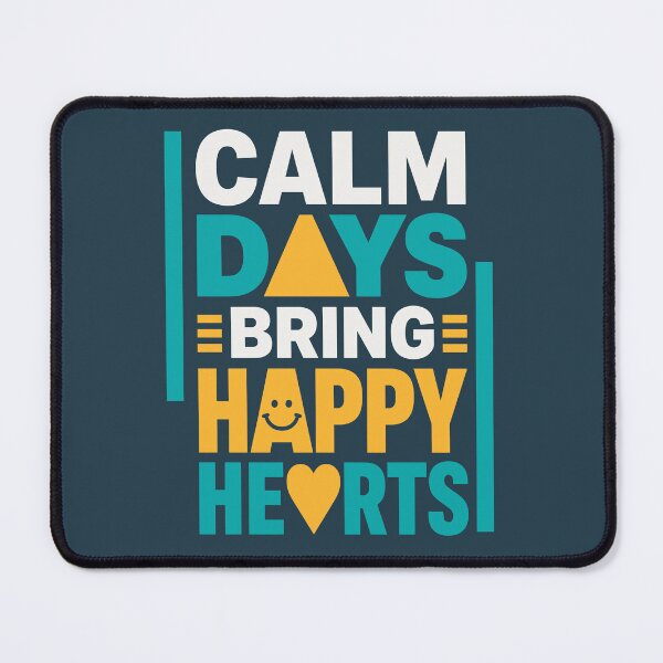 Item preview, Calm Days Bring Happy Hearts designed and sold by rejowan-arts.