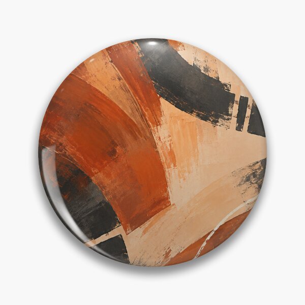 Item preview, An Interval of Rust – Terracotta & Charcoal Abstract Painting, Modern Wall Art designed and sold by Form & Favour.