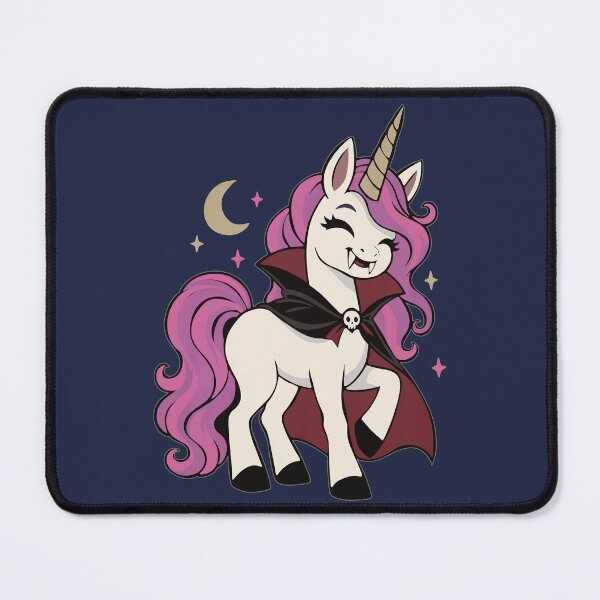 Item preview, Vampire Unicorn Halloween Pony designed and sold by ChunkByChunk.