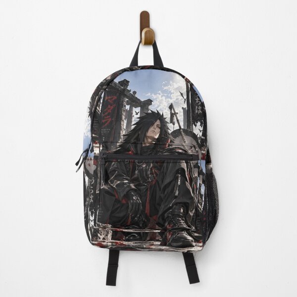Item preview, Madara Uchiha Dark Warrior – Black and Red Shinobi Anime Aesthetic designed and sold by Dyan4.
