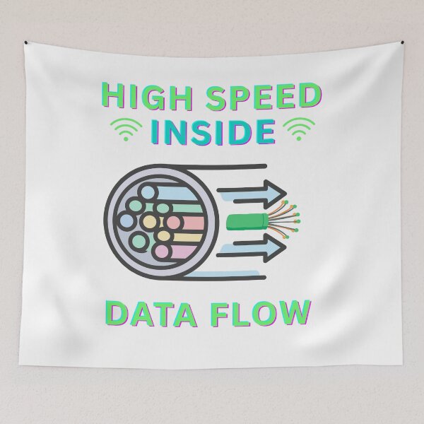 Item preview, High Speed Inside Data Flow designed and sold by FiberatWorkTechs.
