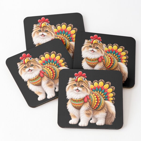 Item preview, Funny Persian Cat Turkey Costume Thanksgiving Cat Lover designed and sold by rafaeltto.