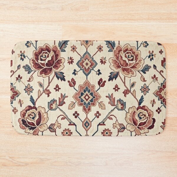 Item preview, Carpet Seamless Pattern | Vintage Oriental Rose & Kilim Art designed and sold by Dogandesighn.