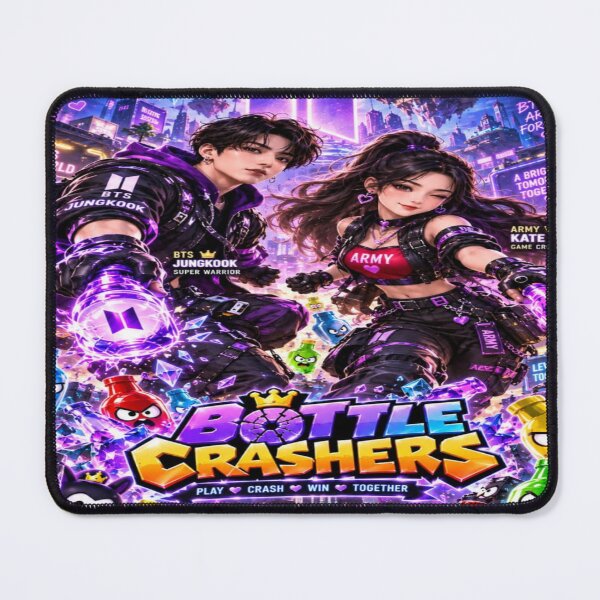Item preview, BOTTLE CRASHERS ONE PURPLE HEART ACTION GAME designed and sold by Catalina Kate.