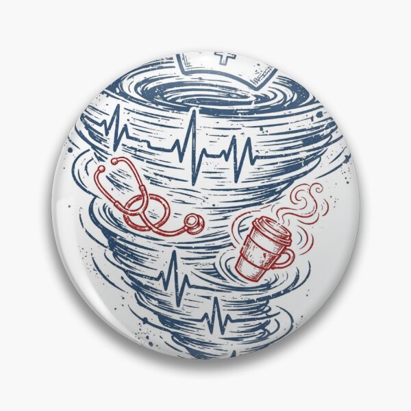 Item preview, ER Nurse Controlled Chaos Coordinator Funny ER Nurse Gift Design designed and sold by TheShopier.