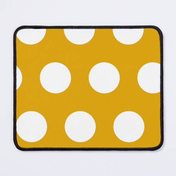 Item preview, Golden Yellow and White Polka Dots designed and sold by BookedBusy.