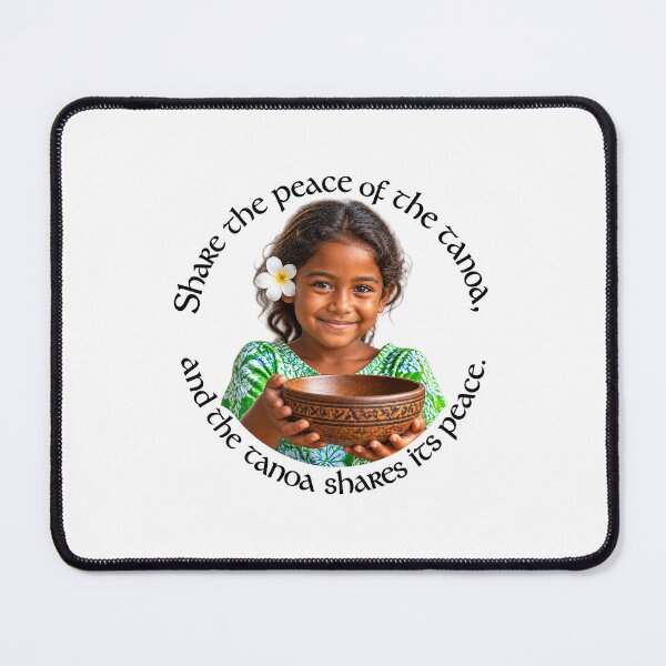 Item preview, Fiji Harmony Chiasmus Proverb - Share the peace of the tanoa | Island Wisdom Art designed and sold by ShakaLife.org.