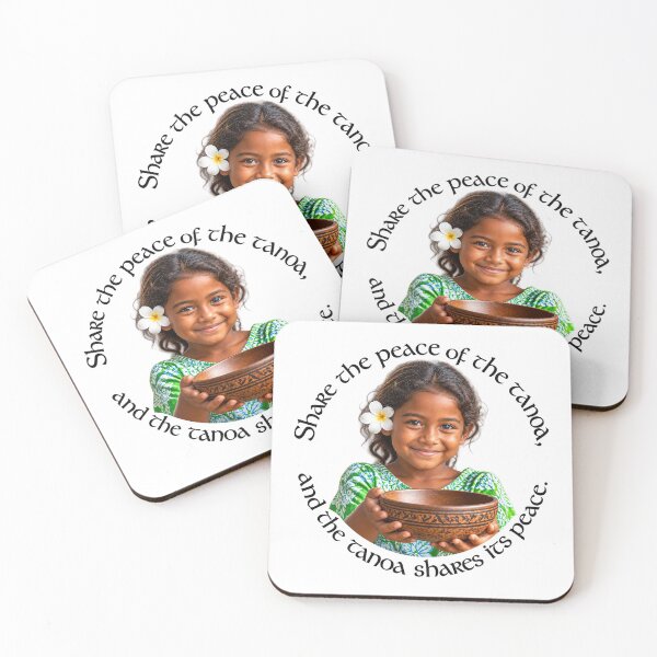 Item preview,  Fiji Harmony Chiasmus Proverb - Share the peace of the tanoa | Island Wisdom Art designed and sold by ShakaLife.org.