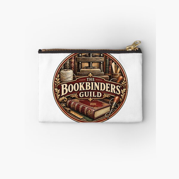 Item preview, Vintage Bookbinders Guild Heritage Seal designed and sold by MysticCanvasAi.