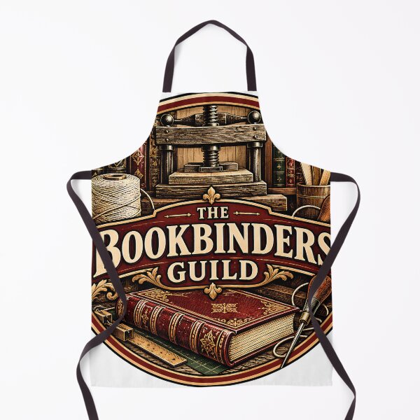 Item preview, Vintage Bookbinders Guild Heritage Seal designed and sold by MysticCanvasAi.