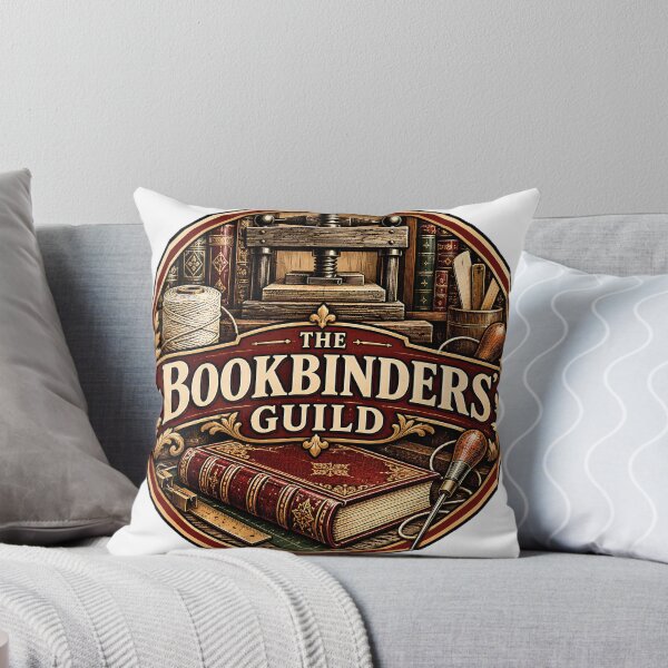 Item preview, Vintage Bookbinders Guild Heritage Seal designed and sold by MysticCanvasAi.