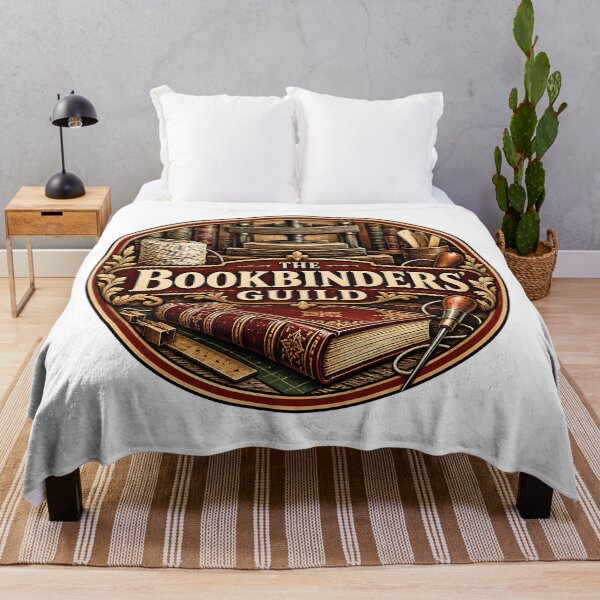 Item preview, Vintage Bookbinders Guild Heritage Seal designed and sold by MysticCanvasAi.