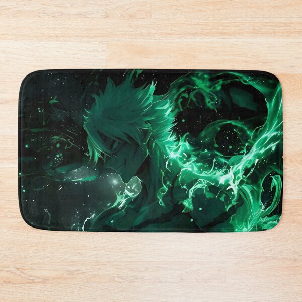 Item preview, Sanemi Shinazugawa Emerald Green Wind Aura – Dark Anime Warrior Art designed and sold by Dyan4.