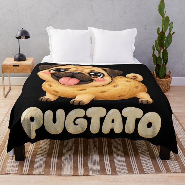 Item preview, Cute Pugtato Pug Potato Kawaii Dog designed and sold by will freed18.