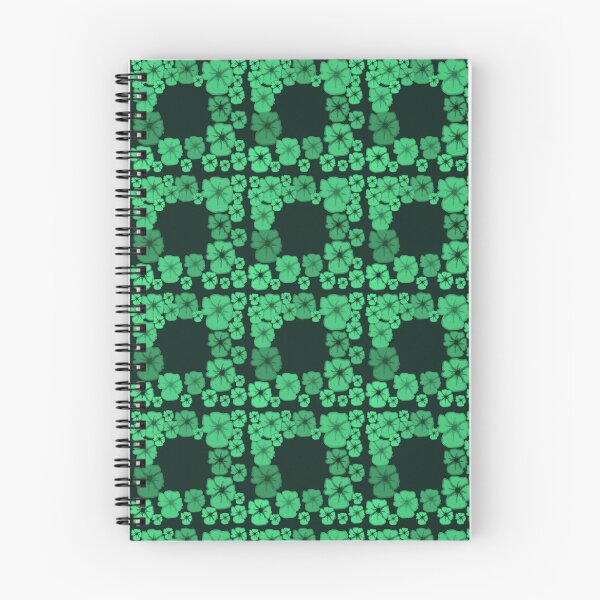 Item preview, Emerald Green Floral Frame - Illustrated Flower Border Pattern designed and sold by BalkanBloomArt.