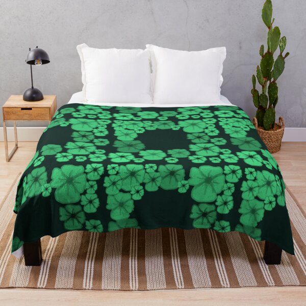 Item preview, Emerald Green Floral Frame - Illustrated Flower Border Pattern designed and sold by BalkanBloomArt.