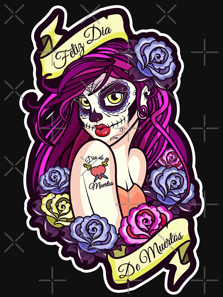 La Catrina - Dia De Los Muertos by IconicTee