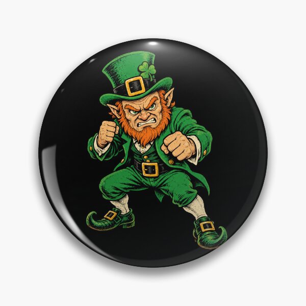 Item preview, Angry Fighting Leprechaun St Patrick’s Day  designed and sold by will freed18.