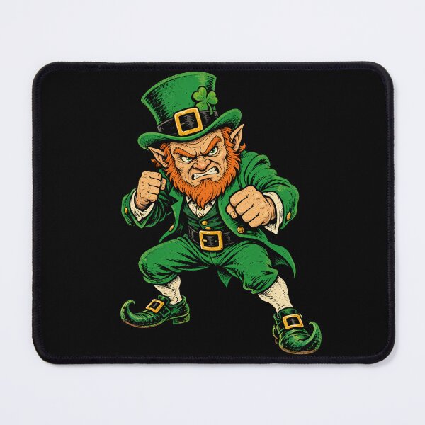 Item preview, Angry Fighting Leprechaun St Patrick’s Day designed and sold by will freed18.